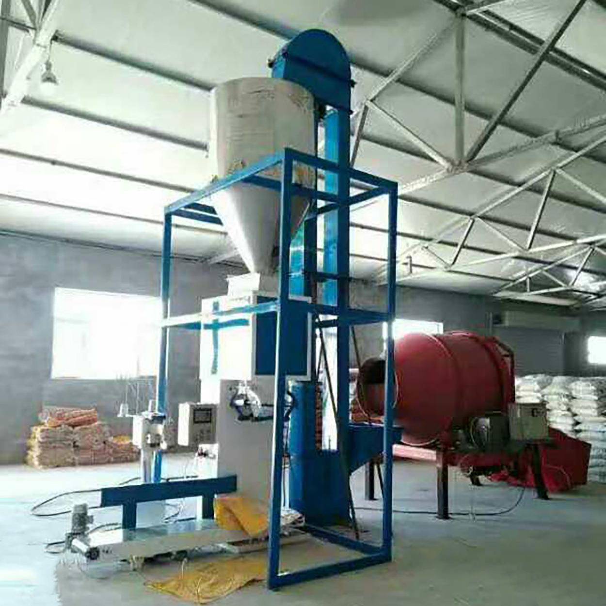 厂家定制复合肥动态配料机有机肥成套设备生产线智能配肥机