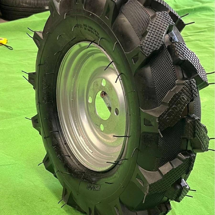 外贸50010充气轮胎力车轮高承重小型工具车农用橡胶轮胎