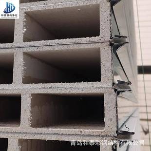 机制中空玻镁板无尘车间玻镁净化板彩钢板玻镁夹芯板隔墙板岩棉板