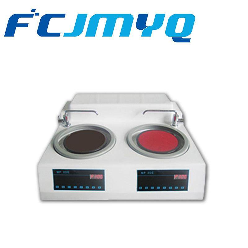 MP-2DE金相试样磨抛机无级变速磨抛机双盘双控金相研磨抛光机