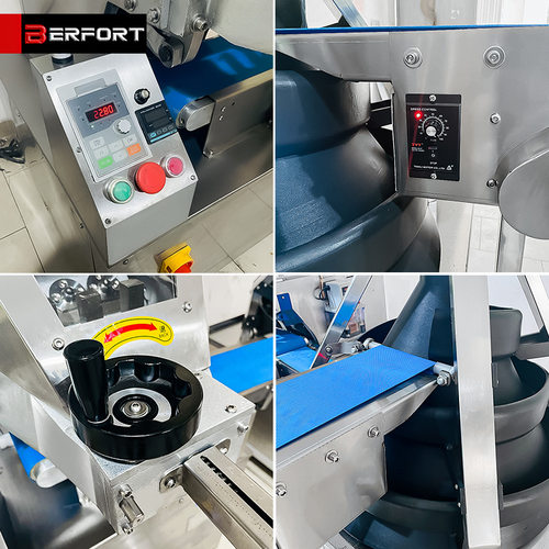 面团分割滚圆机全自动连续面团分割滚圆机机械厂家面团搓圆机商用