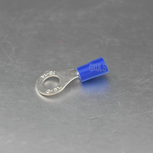 圆型线耳 冷压接线端子个 OT线鼻子 2L紫铜圆形预绝缘端头