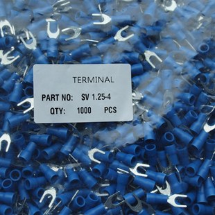 叉形预绝缘端头 线耳 只 冷压接线端子