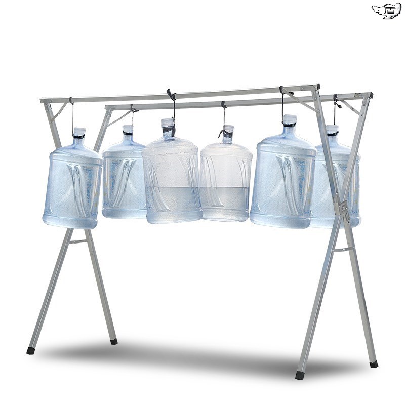 置地维修钢丝绳尿布立体立柱式晾衣架晒支撑杆屋顶收缩家用晒衣