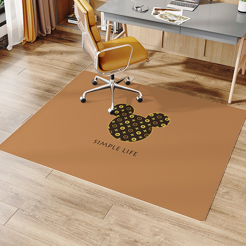 书桌电脑椅子地垫木地板保护垫子公桌学习皮革防滑转椅地垫,居家布艺,转椅地垫,淘宝优惠券,粉丝福利购,淘宝优惠卷