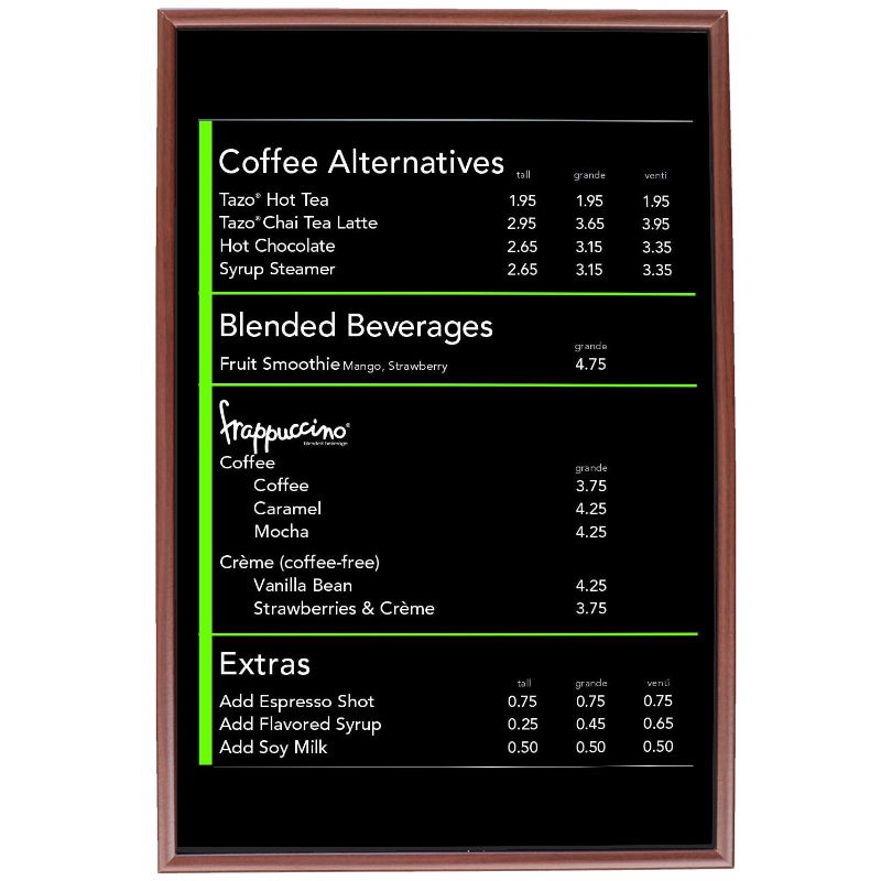 木质边框小黑板店铺用挂式黑板宣传广告板展示牌家用黑板墙