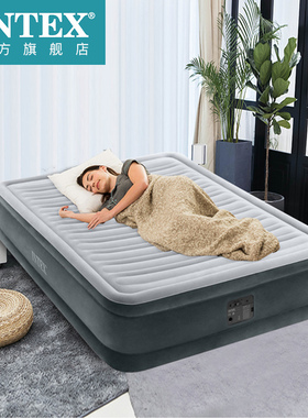 inte充气床人家用气垫人折叠床内置电动打地铺冲气床