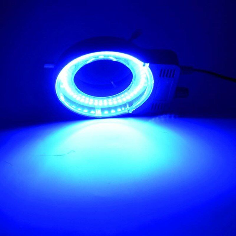 环形光源紫光蓝光红光色显微镜调LED环形灯O5德国DO黑色