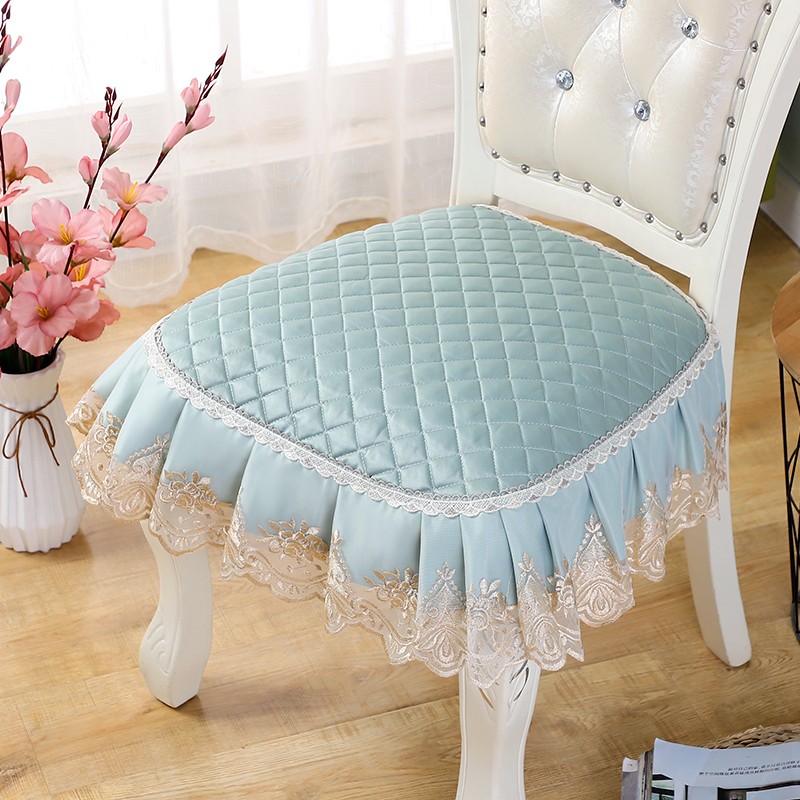 欧式餐桌椅e子垫子冬季新款座椅坐垫家用餐厅加大餐椅垫板凳子套