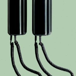 进口双向对讲 双工对讲电话 语音非可视 黑色爱峰AT-406B/A对讲