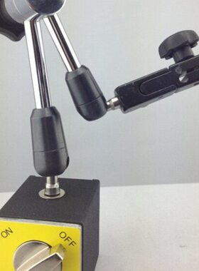 PDOK机械大表座杠杆百分表千分表支架万象表坐微调磁性表座PD-202