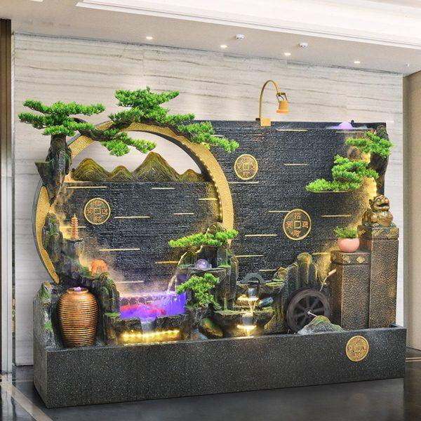 户外庭院水幕墙鱼缸假山流水摆件花园循环水景观喷泉造景屏风装饰,家居饰品,户外/庭院摆件,淘宝优惠券,粉丝福利购,淘宝优惠卷