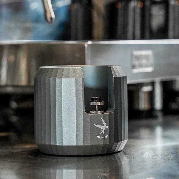 HA‘COFFEE咖啡机手柄压粉底座铝合金粉锤布粉器支撑底座适用58mm,餐饮具,配套器具,淘宝优惠券,粉丝福利购,淘宝优惠卷