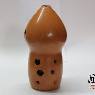 6宽音域埙 高音 葫芦笔筒可选 低音5 阴氏陶埙