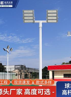 15年厂家led球场灯6-15米户外灯杆200W篮球场灯杆8米高杆球场灯