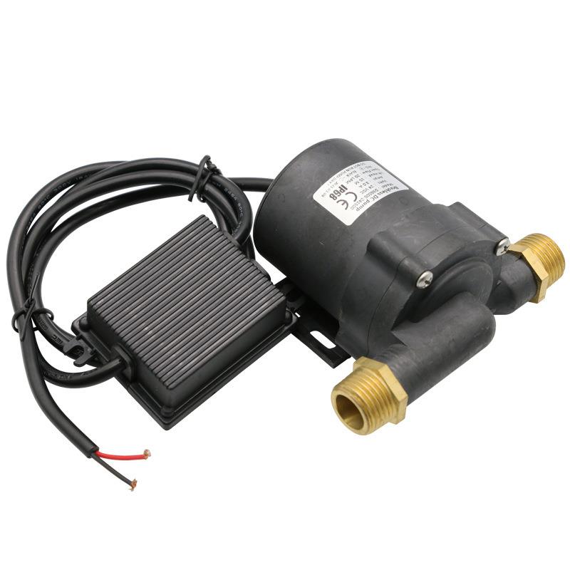 DS5005直流无刷水泵12V24V电压75w小水泵20升流量15m扬程