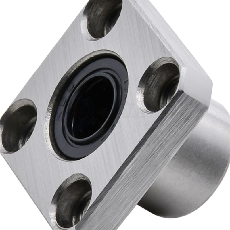 E-LME03-d20 8 10 12 13 16圆法兰直线轴承运动U轴承滑动直线轴承