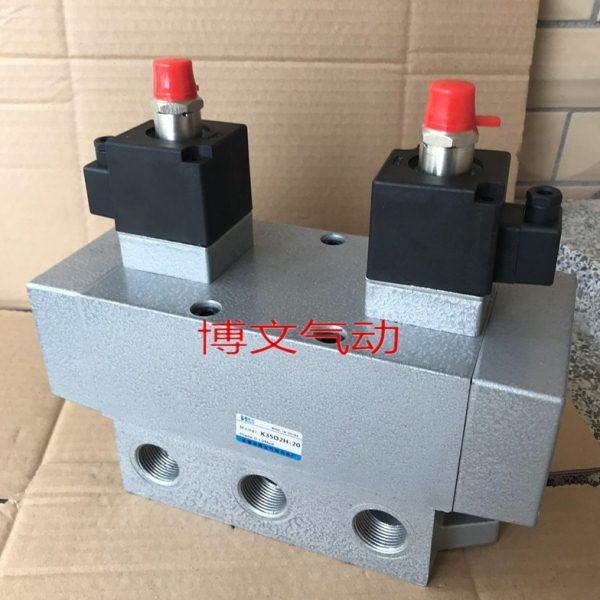 K35D2-25Y K35D2H-25Y 20Y中泄 中封电控滑阀电磁阀6分G1寸换向阀