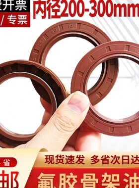 氟胶骨架油封密封圈255/260/265/270/275/280/285/300油缸水封TC