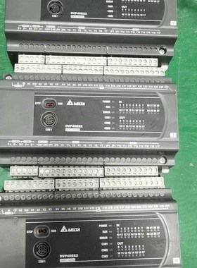 拆机台达PLC主机DVP40ES200T,成色实拍图,有量有