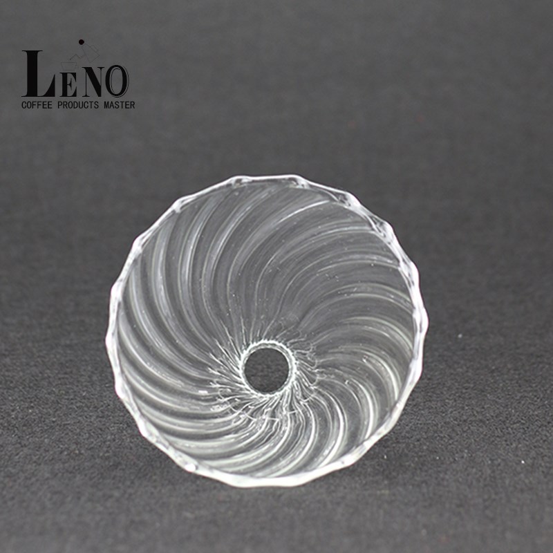 LENO 滴滤杯 厚耐热玻璃手冲咖啡滴漏过滤器 家用 手冲架漏斗套件