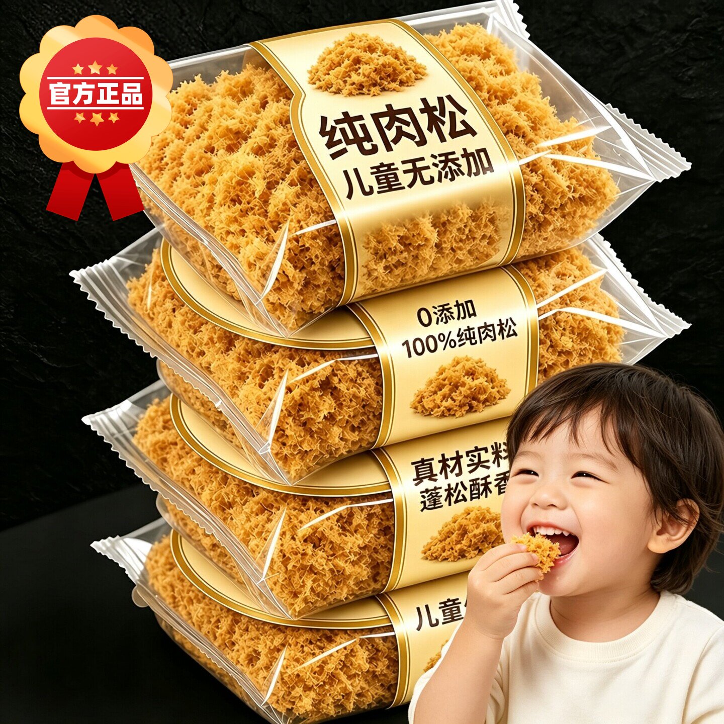 正宗纯肉松烘焙寿司专用儿童无添加海苔碎商用批发饭团官方旗舰店