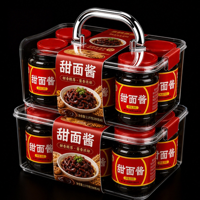 央妈推荐甜面酱家用0添加炒菜老北京烤鸭酱肉丝拌面商用调味酱