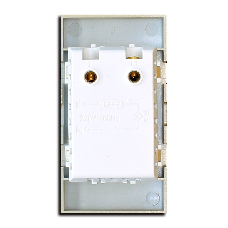 国际电工118型暗装组合拉丝金色开关插座面板功能键调光开关模块