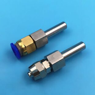 不锈钢 1/4 3/8光杆转快插 快拧接头 焊接直管转6 8mm卡套转变径