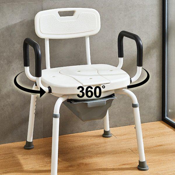老人孕妇浴室专用洗澡椅子可旋转老年人卫生间坐便椅沐浴凳防滑桶,商业/办公家具,坐便椅/凳,淘宝优惠券,粉丝福利购,淘宝优惠卷