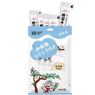 猫扑小白缶主食猫条高蛋白增肥发腮补水金枪鱼改善挑食成幼猫湿粮