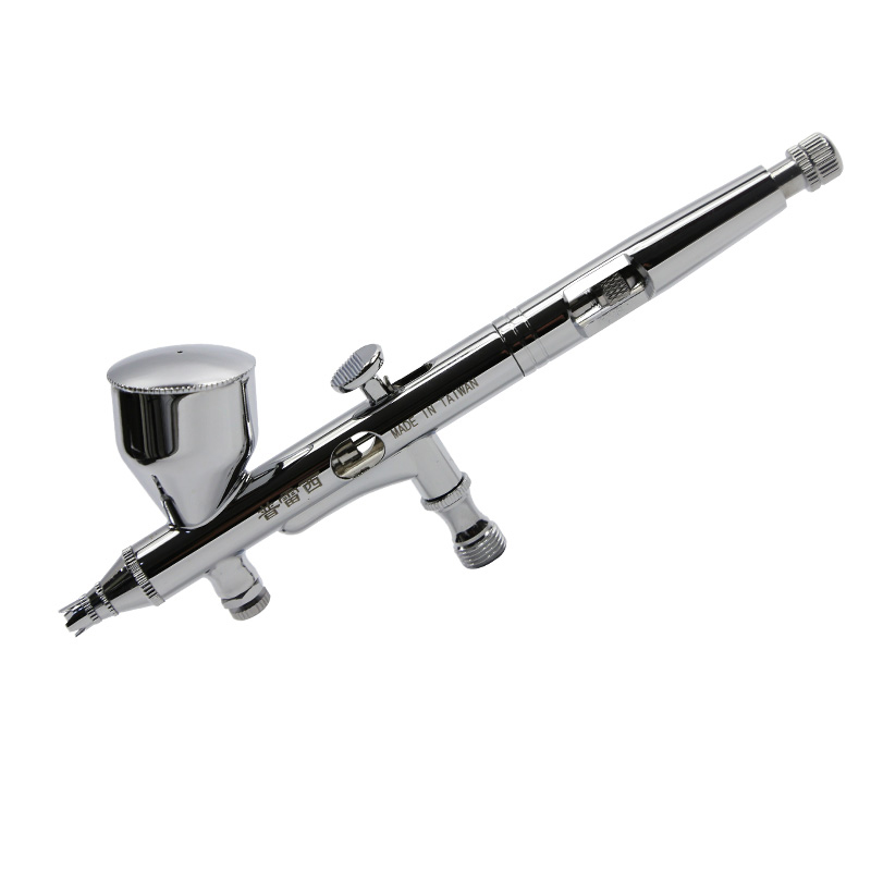 普雷西180喷笔模型上色油漆喷涂美术彩绘180喷笔双动外调0.2口径