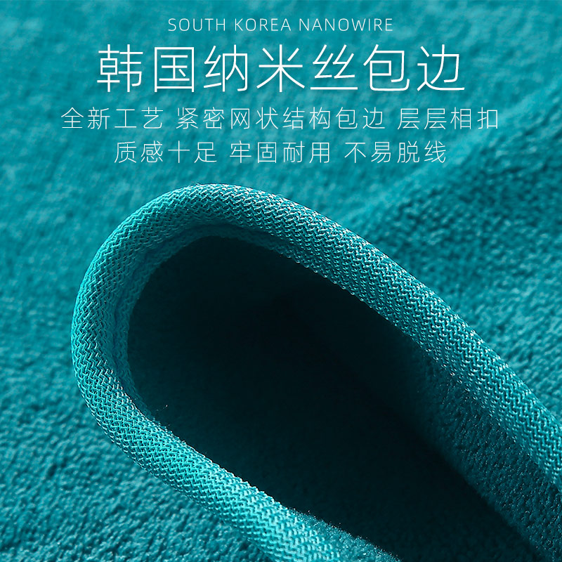 美容院洞巾趴巾非纯棉按摩推拿美容床头趴枕垫脸巾开洞大毛巾定制