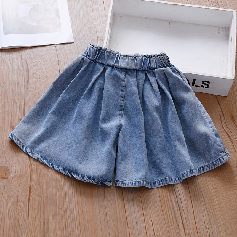 女童夏季宽松五分裤2025女孩休闲