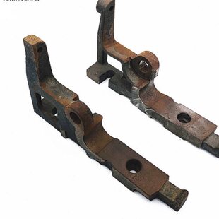 津田驹红旗日发海鹰长岭喷气织机配件优质钢件卷布棍轴座托脚托座