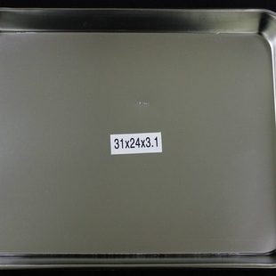 厚款 盘长方托盘不锈钢餐盘31 深 3.1cm托盘 304不锈钢方盘