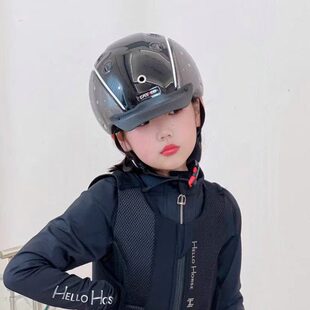 德国casco儿童马术头盔原装进口儿童骑马头盔青少年马术障碍头盔