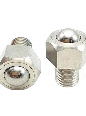 外六角钢珠滚轮 BCHL5/6/8/10/12/16/20万向球滚动牛眼轴承