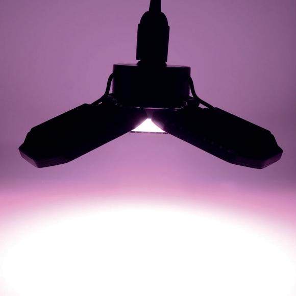 植物生长灯led全光谱补光灯药用植物E27拨插款两用折叠跨境爆款CB,家装灯饰光源,植物生长灯,淘宝优惠券,粉丝福利购,淘宝优惠卷