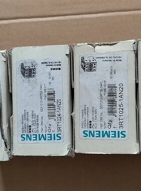 接触器  3RT1024-1AN20  2只