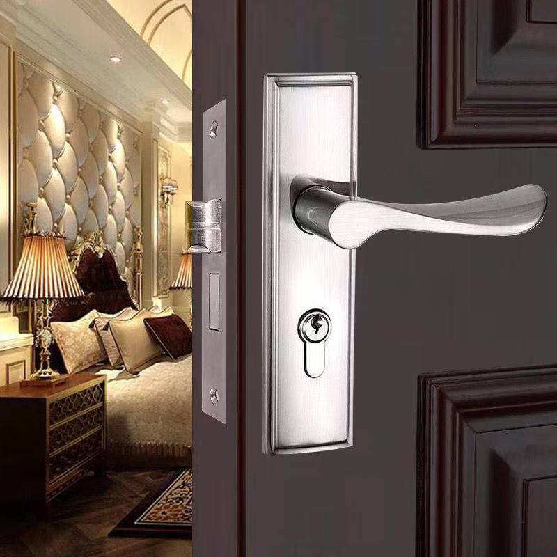 优质5063室内门锁替换老款5065门锁卧室房门锁入户门插芯锁双锁舌