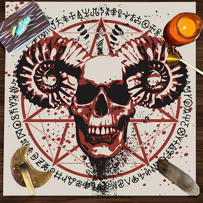 Tarot星空日月相桌布桌布垫子