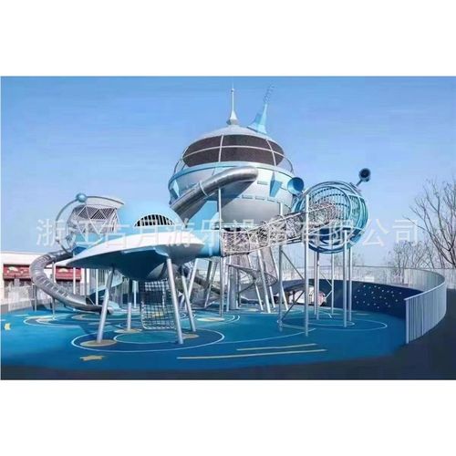 不锈钢组合滑滑梯新款景区公园房产可按图要求生产制造直供