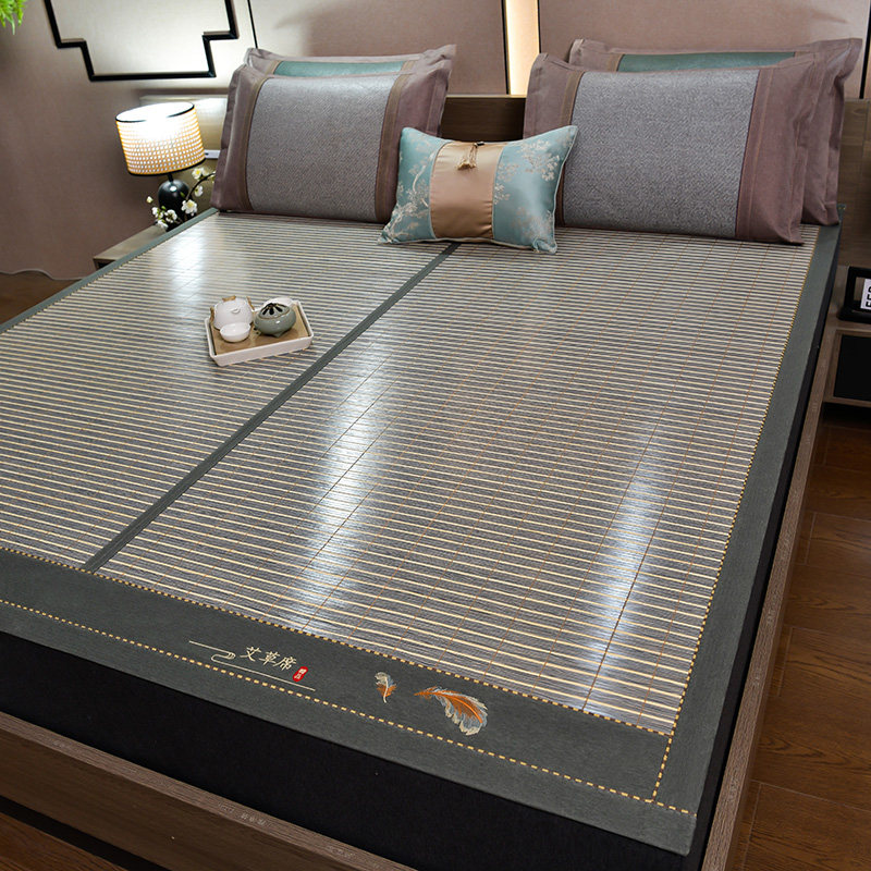 夏季竹藤双面凉席竹席藤席两用可折叠水洗夏天家用双人宿舍单人款,床上用品,竹席,淘宝优惠券,粉丝福利购,淘宝优惠卷