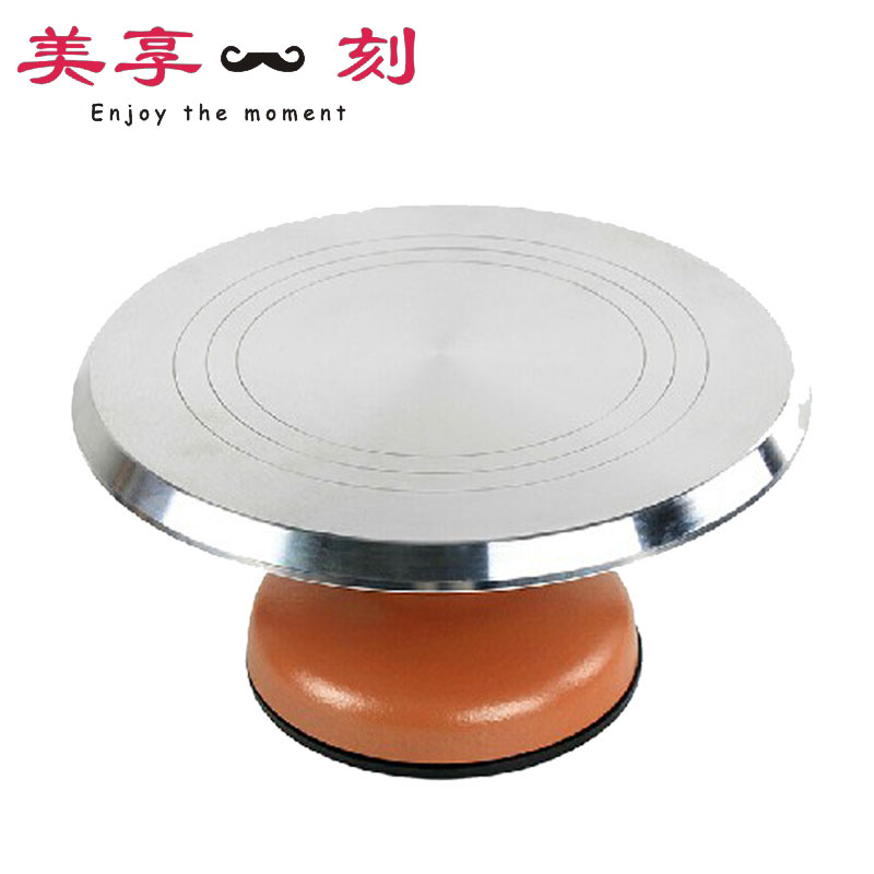 裱花工具 裱花台转台蛋糕转盘 铝合金裱花转台 重裱花台