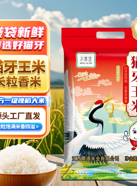 正宗猫牙米长粒香米一级晚稻籼米一斤优质大米氮气锁鲜1斤家用米