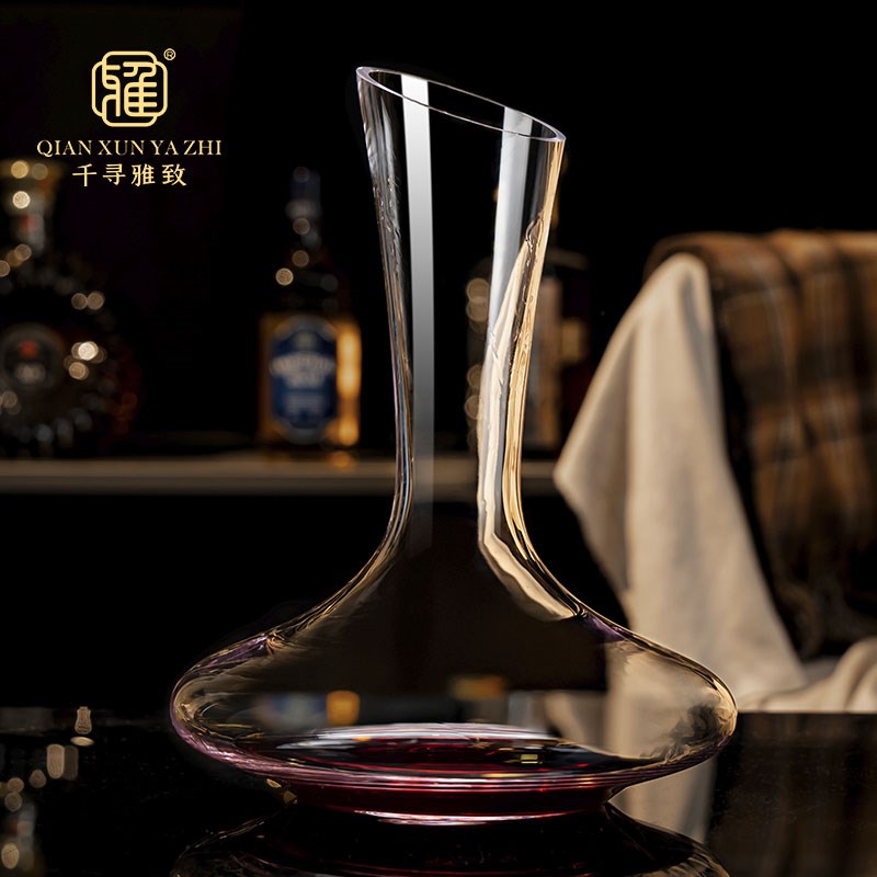 醒酒器家用高端分酒器无铅水晶玻璃酒店专用高级感红酒快速醒酒壶