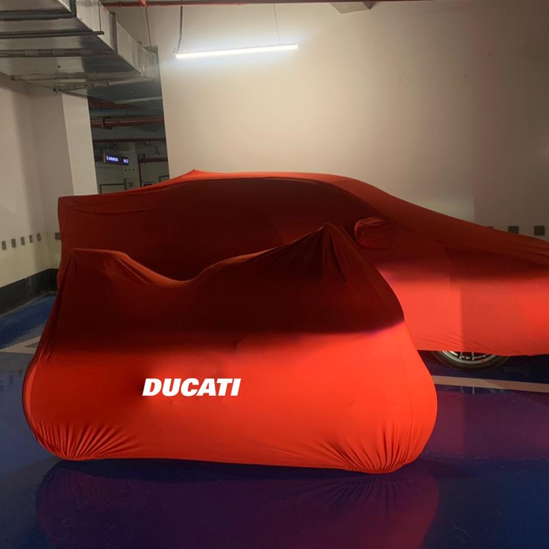 适用杜卡迪V4车罩959/V2揽途大魔鬼1260S骇客950自游摩托 托弹力