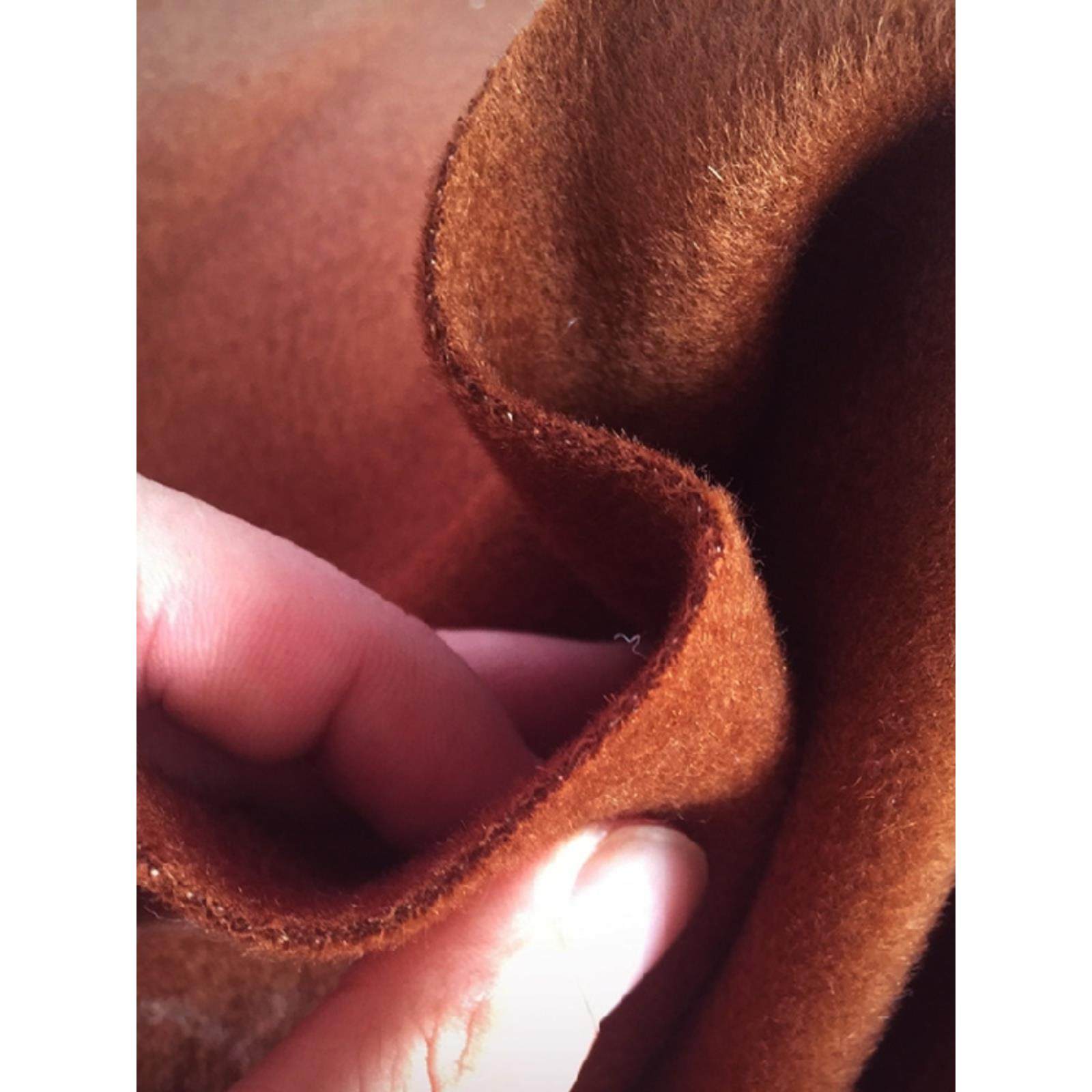 高档100%全毛双面羊绒面料纯羊毛双面呢澳毛羊绒大衣布料加厚可剥