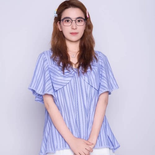 亚麻+人棉木头扣外套（S衣长52cm）515W19046